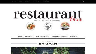 
                            8. SERVICE FOODS | Restaurant & Café