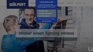 
                            3. Service - Herzlich willkommen bei WÖLPERT