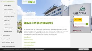 
                            2. Service im Krankenhaus - AKH Celle