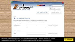 
                            4. Service-Kontakt - Unidog