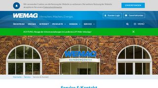 
                            5. Service & Kontakt | WEMAG AG