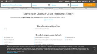 
                            3. Service - Lopesan Costa Meloneras Resort Spa & Casino (Gran ...