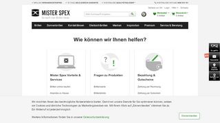 
                            9. Service | Mister Spex