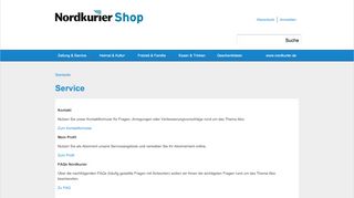 
                            10. Service | Nordkurier Shop