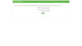 
                            4. service partner login To enter the service partner system you need to ...
