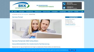 
                            3. Service Portal - BKK Scheufelen