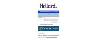 
                            3. Service Provider Manager - Hollard