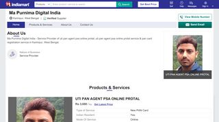 
                            7. Service Provider of UTI PAN AGENT PSA ONLINE PROTAL & Uti Pan ...