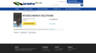 
                            13. Service Providers - RTA BIZ ENERGY SOLUTIONS - Service Providers