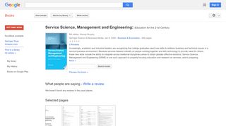 
                            8. Service Science, Management and Engineering: Education ...