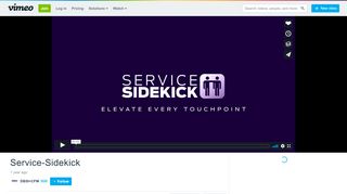 
                            11. Service-Sidekick on Vimeo