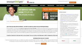 
                            4. Service SMS pour envoyer vos SMS pro - Envoyer SMS Pro