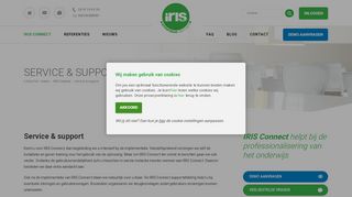 
                            6. Service & support - IRIS Connect