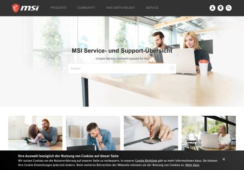 
                            2. Service & Support - MSI