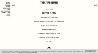 
                            2. Service - Theater Bremen