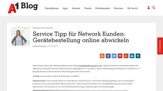 
                            12. Service Tipp: Gerätebestellung online abwickeln - A1 Blog