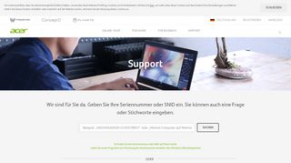 
                            1. Service und Support | Offizielle Acer Website
