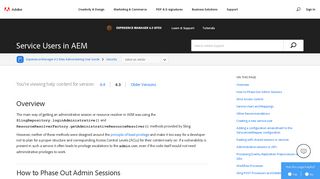 
                            6. Service Users in AEM