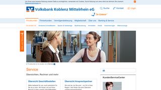 
                            10. Service - Volksbank Koblenz Mittelrhein eG - VBKM