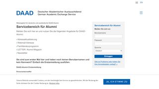
                            11. Servicebereich für Alumni - DAAD - Deutscher Akademischer ...