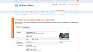 
                            9. ServiceCenter Beiersdorf - VR-Bank Coburg