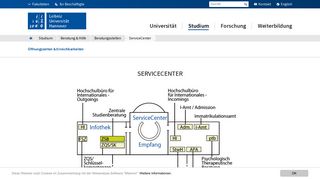 
                            3. ServiceCenter – Leibniz Universität Hannover