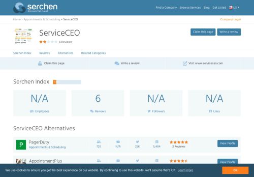 
                            9. ServiceCEO Reviews | Latest Customer Reviews and Ratings - Serchen