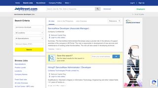 
                            13. Servicenow developer Jobs in Philippines, Job Hiring | JobStreet.com.ph