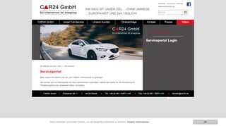 
                            2. Serviceportal - CAR24 GmbH