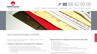 
                            5. Serviceportal skaber overblik | Mortalin