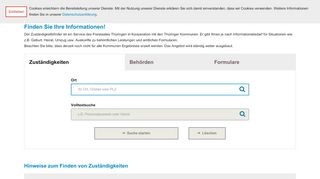 
                            4. Serviceportal Thüringen - Verkehrsordnungswidrigkeiten ...