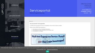 
                            2. Serviceportal - www.upeco.at