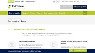 
                            6. Services bancaires en ligne | Raiffeisen, Banque au Luxembourg