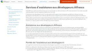 
                            10. Services d'assistance aux développeurs Alfresco | Alfresco