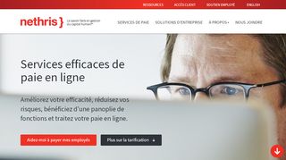 
                            3. Services de paie en ligne | Nous faisons bien plus que payer ... - Nethris