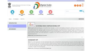 
                            7. SERVICES | Digital India Programme