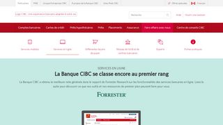 
                            3. Services en ligne | Banque CIBC - CIBC.com