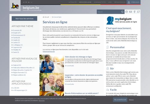
                            1. Services en ligne | Belgium.be
