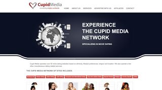 
                            2. Services - Experience the Cupid Media dating network