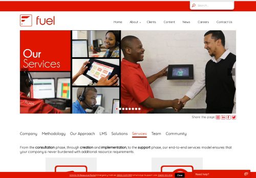 
                            5. Services - Fuel Online Training