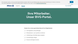 
                            3. Services für Unternehmenskunden - BVG Portal - Allianz