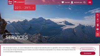 
                            3. Services & Infos rund um den Urlaub im Ötztal Tirol Österreich - Oetztal