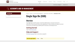 
                            2. Services | IT.tamu.edu