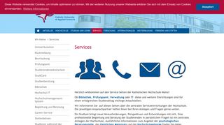 
                            2. Services : Katholische Hochschule Mainz