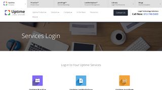 
                            8. Services Login - Uptime Legal Systems