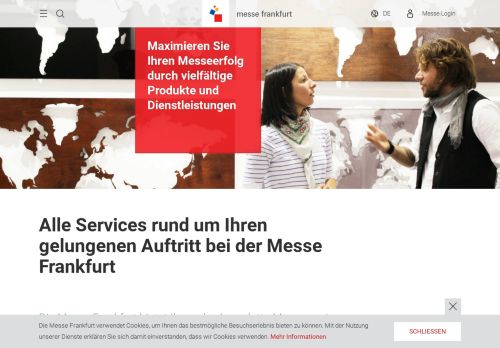 
                            8. Services - Messe Frankfurt