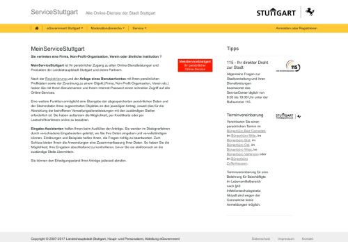 
                            4. ServiceStuttgart | MeinServiceStuttgart - Stadt Stuttgart