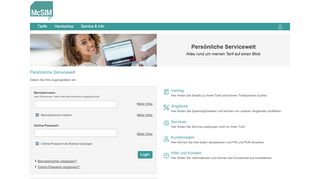 
                            1. Servicewelt-App - McSIM: Günstige Smartphone-Tarife für Sparer ...