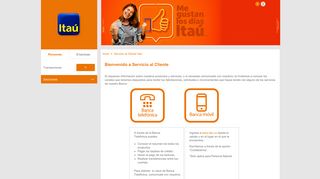 
                            3. Servicio al Cliente Itaú | Itaú