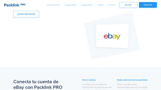 
                            9. Servicio de envío de eBay | Packlink Pro integración eBay
